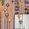 Gastor lampa stojąca 30 cm bursztynowy, przezroczysty, przydymiony, 4-punktowe
