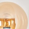 Gastor lampa stojąca 30 cm bursztynowy, przezroczysty, przydymiony, 4-punktowe