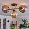 Gastor Lampa sufitowa, Kula świetlna 42 cm Złoty, Czarny, 3-punktowe