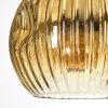 Ripoll lampa wisząca, kula świetlna, lampa wisząca kolory naturalne, czarny, 5-punktowe