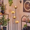 Koyoto Lampa stojąca 30 cm W kolorze bursztynu, Przezroczysty, Przydymiony, 4-punktowe