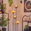 Koyoto Lampa stojąca 30 cm W kolorze bursztynu, Przezroczysty, Przydymiony, 4-punktowe