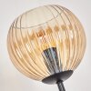 Koyoto lampa stojąca 30 cm bursztynowy, 4-punktowe