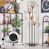 Koyoto lampa stojąca 30 cm bursztynowy, 4-punktowe