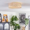 Barroco lampa sufitowa LED kolory naturalne, biały, 1-punktowy