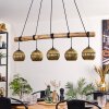 Ripoll Lampa wisząca, Kula świetlna, Lampa wisząca Ecru, Czarny, 5-punktowe