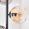 Koyoto Lampa stojąca W kolorze bursztynu, Przezroczysty, Przydymiony, 3-punktowe