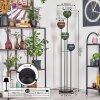 Koyoto lampa stojąca 30 cm niebeieski, zielony, miedziany, 4-punktowe