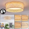 Barroco lampa sufitowa LED kolory naturalne, biały, 1-punktowy