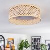 Barroco lampa sufitowa LED kolory naturalne, biały, 1-punktowy