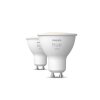 Philips Hue White LED GU10 5,2 Wat 2700 Kelwinów 400 Lumenów Philips Hue White LED GU10 5,2 Wat 2700 Kelwinów 400 Lumenów