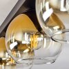 Koyoto  Lampa Wisząca Szkło 15 cm Złoty, Przezroczysty, 4-punktowe