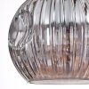 Ripoll Lampa wisząca, Kula świetlna, Lampa wisząca Ecru, Czarny, 5-punktowe