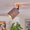 Lendemarke Lampa sufitowa, Spot sufitowy Ecru, Czarny, 1-punktowy