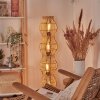 Cardeira lampa stojąca czarny, 4-punktowe