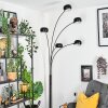 Nikkala Lampa stojąca Marmur, Czarny, 5-punktowe