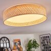Barroco lampa sufitowa LED kolory naturalne, biały, 1-punktowy