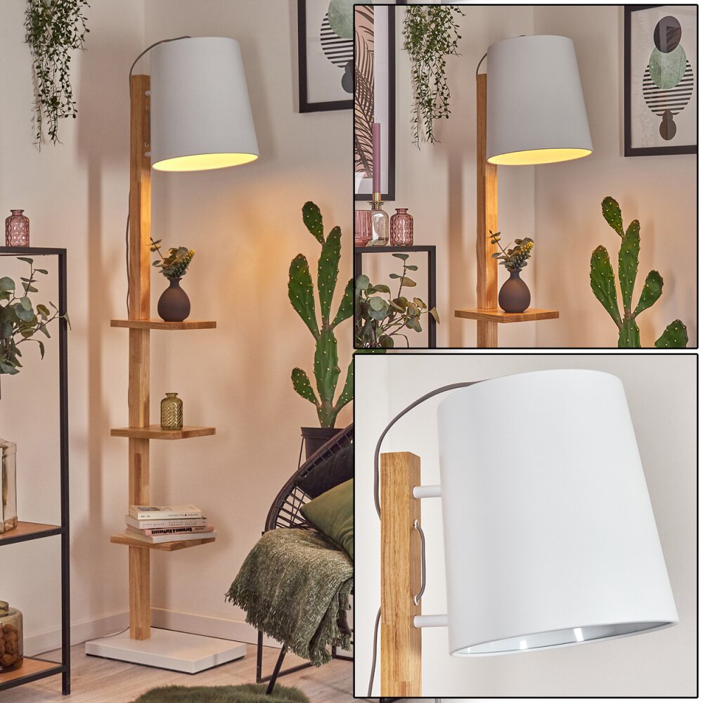 Kelan Lampa stojąca Ecru, Biały, 1-punktowy main product photo