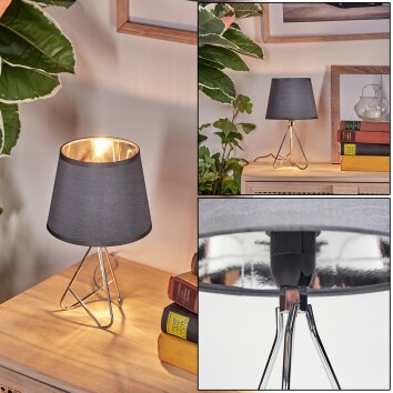 Cuan Lampa stołowa Srebrny, 1-punktowy