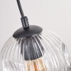 Ripoll Lampa wisząca, Kula świetlna, Lampa wisząca Ecru, Czarny, 5-punktowe