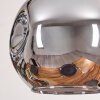 Ripoll Lampa wisząca, Kula świetlna, Lampa wisząca Ecru, Czarny, 3-punktowe