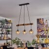 Ripoll Lampa wisząca, Kula świetlna, Lampa wisząca Ecru, Czarny, 3-punktowe
