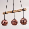 Ripoll lampa wisząca, kula świetlna, lampa wisząca kolory naturalne, czarny, 3-punktowe