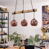 Ripoll lampa wisząca, kula świetlna, lampa wisząca kolory naturalne, czarny, 3-punktowe