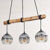 Ripoll Lampa wisząca, Kula świetlna, Lampa wisząca Ecru, Czarny, 3-punktowe