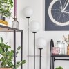 Gastor Lampa stojąca 30 cm Jasne drewno, Czarny, 3-punktowe