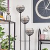 Koyoto Lampa stojąca 30 cm Jasne drewno, Czarny, 3-punktowe