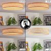 Barroco lampa sufitowa LED kolory naturalne, biały, 1-punktowy
