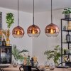 Koyoto Lampa wisząca, Kula świetlna, Lampa wisząca Czarny, 3-punktowe