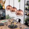 Koyoto Lampa wisząca, Kula świetlna, Lampa wisząca Czarny, 3-punktowe