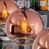 Koyoto Lampa wisząca, Kula świetlna, Lampa wisząca Czarny, 3-punktowe