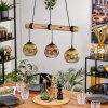 Ripoll Lampa wisząca, Kula świetlna, Lampa wisząca Ecru, Czarny, 3-punktowe