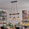 Ripoll Lampa wisząca, Kula świetlna, Lampa wisząca Ecru, Czarny, 3-punktowe