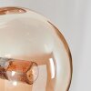 Chehalis Kula świetlna, Lampa ścienna 23 cm W kolorze bursztynu, Przydymiony, 3-punktowe