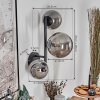 Chehalis Kula świetlna, Lampa ścienna 23 cm Przydymiony, 3-punktowe