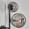 Chehalis Kula świetlna, Lampa ścienna 23 cm Przydymiony, 3-punktowe