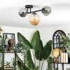 Chehalis Lampa sufitowa, Kula świetlna 23 cm W kolorze bursztynu, Przydymiony, 3-punktowe