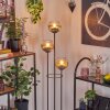 Koyoto Lampa stojąca Czarny, 3-punktowe