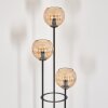 Koyoto Lampa stojąca Czarny, 3-punktowe