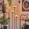 Koyoto Lampa stojąca Czarny, 3-punktowe