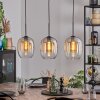 Apedo lampa wisząca, lampa wisząca bursztynowy, przezroczysty, 3-punktowe