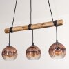 Ripoll Lampa wisząca, Kula świetlna, Lampa wisząca Ecru, Czarny, 3-punktowe