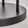 Koyoto Lampa stojąca Czarny, 3-punktowe