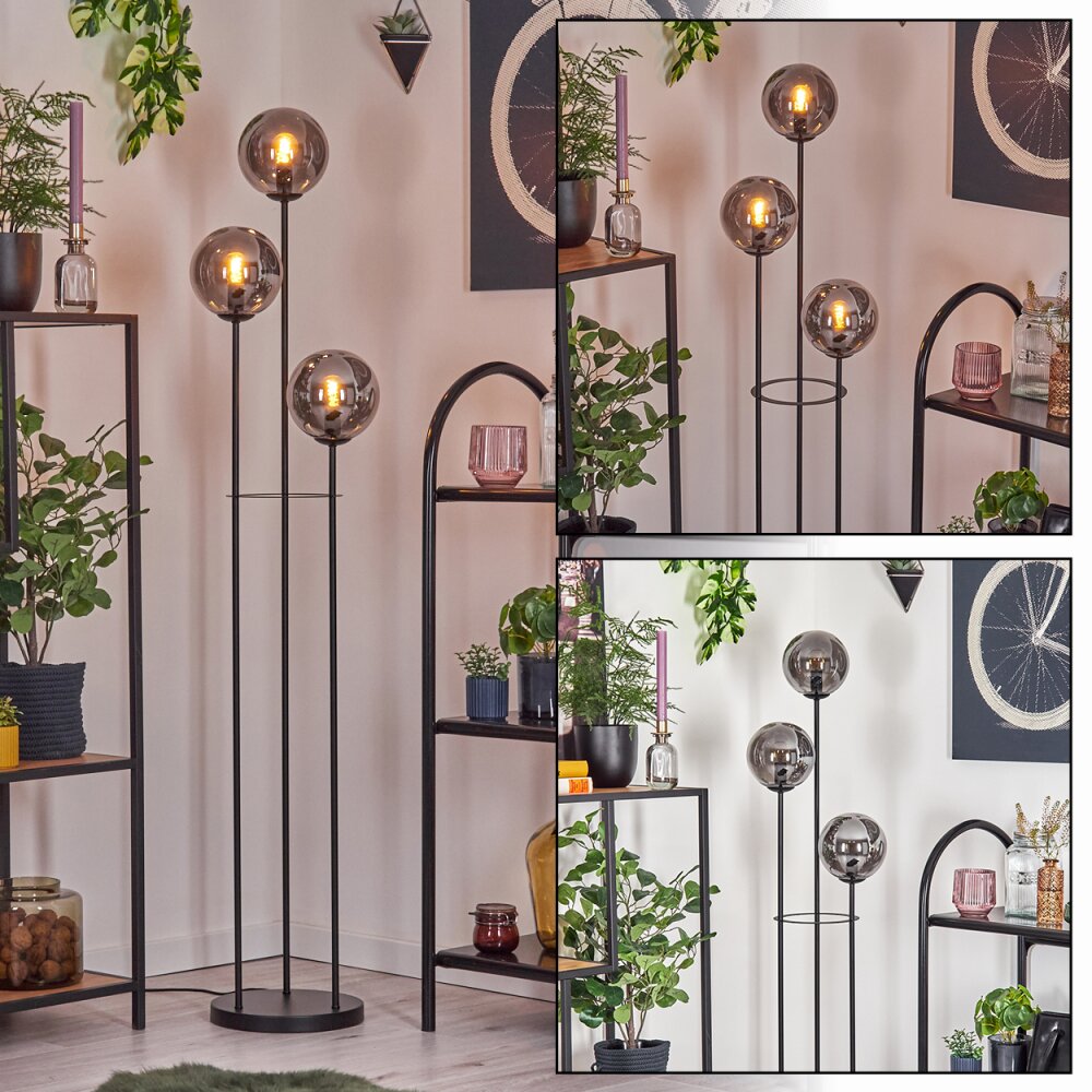 Gastor Lampa stojąca Czarny, 3-punktowe main product photo