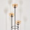 Gastor Lampa stojąca 25 cm Czarny, 3-punktowe