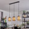 Apedo Lampa wisząca, Lampa wisząca W kolorze bursztynu, 3-punktowe